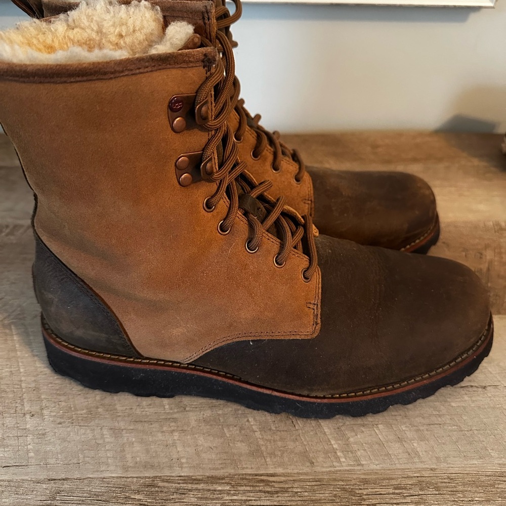 Men’s UGG Hannon Dark Chestnut Size 11 Cason Boot Waterproof winter boots